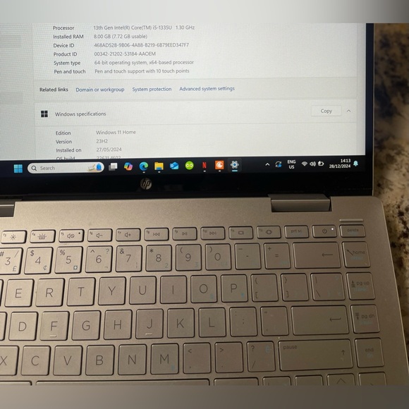 HP pavilion laptop 8GB RAM - Picture 5 of 8